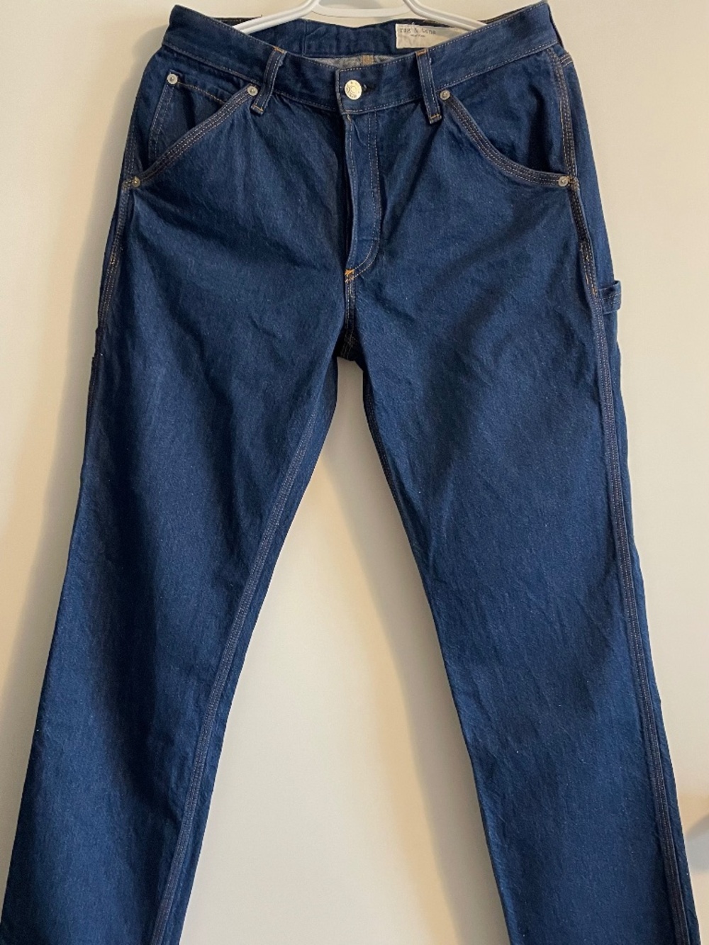 Rag & Bone Dark Denim Carpenter Jeans